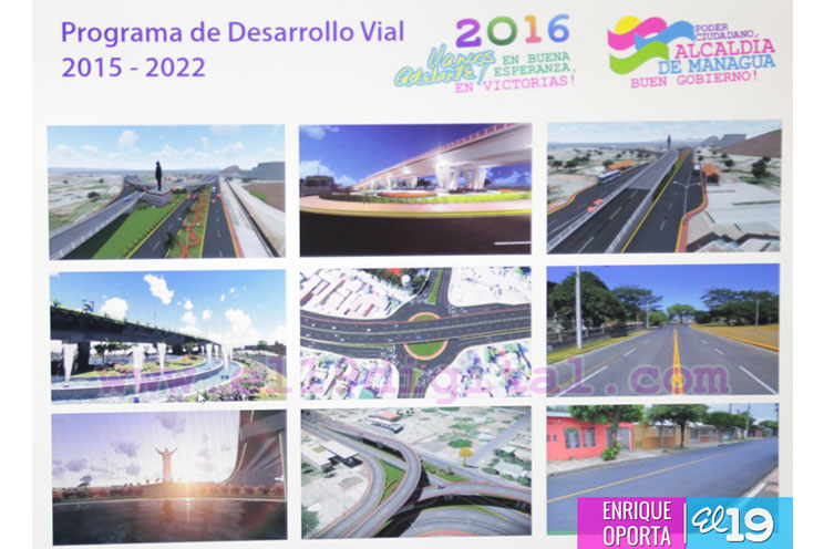 ALMA presenta Plan de Modernizaci&oacute;n y Ampliaci&oacute;n Vial de Managua 2015-2022